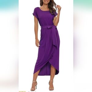 Elegant Purple Dress size medium